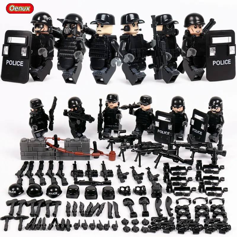 block tech swat team construction set