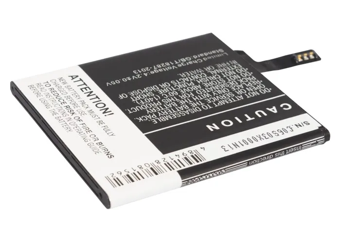 Аккумулятор Cameron Sino на 2000 мАч для Nokia/Microsoft Lumia 625 625H 720 720T|2000mah battery|cameron sinobattery 2000mah |