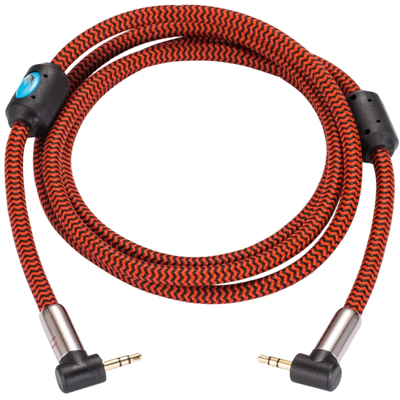 Hifi Mini Jack 3 5 to 3 5 AUX Cable for MP3 PC Headphone Mobile Car Angle 3 5mm Male to Male OFC Audio Cable 1M 3M 5M 8M 10M 12M