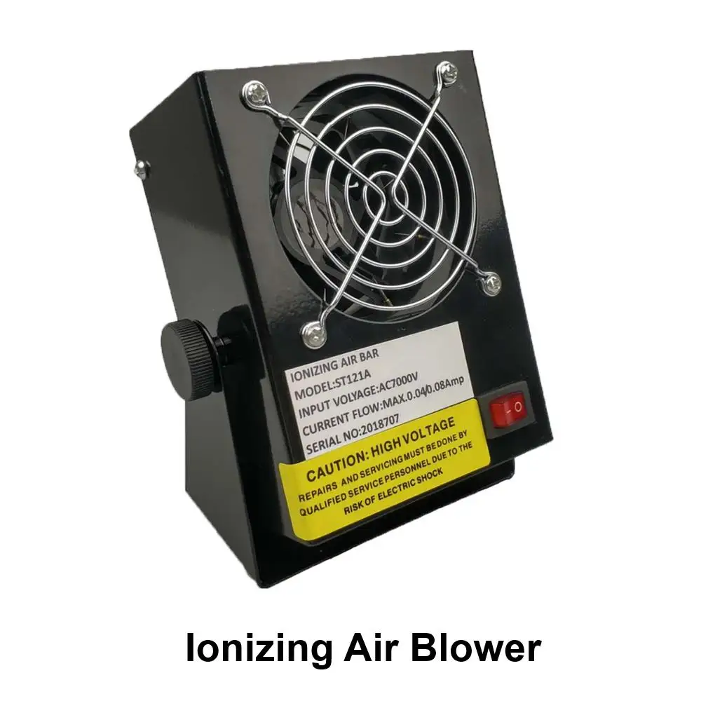 

Professional Anti-static Ion Fan Benchtop Ionizers Eliminate Static Electricity for Phone LCD Refurbishment Phone Repair Tools