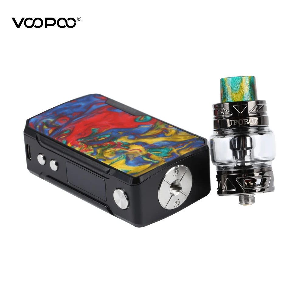 VOOPOO Drag Mini Mod Kit 117 Вт коробка мод Vape 4400 мАч встроенный аккумулятор подходит для Uforce T2 танк электронная сигарета vs Drag 2