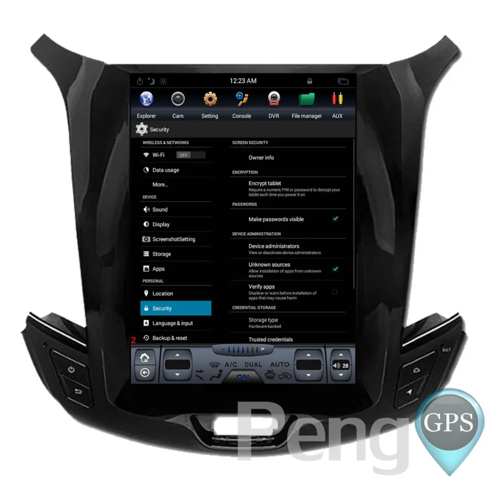 Clearance 9.7 Inch Android 6.0 DVD GPS Navigation DVD Player for Chevrolet Cruze 2017 2018 IPS Screen 32G ROM HD 1080P Video WIFI Headunit 5