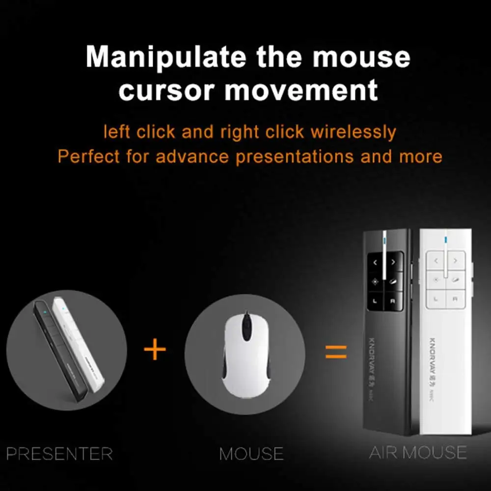 Knorvay N89 2.4 GHz تحكم عن بُعد لاسلكي مقدم مع الأخضر الليزر PPT اللاسلكية عن بعد التحكم الفرس Knorvay N89 2.4 GHz تحكم عن بُعد لاسلكي مقدم مع الأخضر الليزر PPT اللاسلكية عن بعد التحكم الفرس