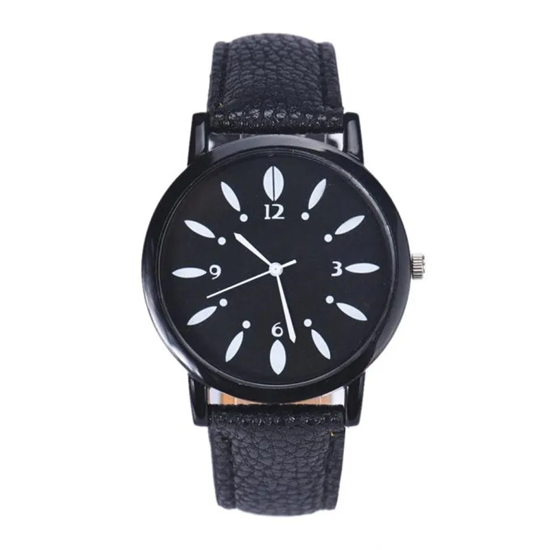 NEW Fashion women's watches casual watches Hook Buckle Leather Band Analog Alloy Quartz Wrist Watch clock montre femme M18 (12)