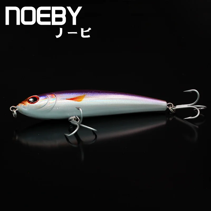 NOEBY 1 шт. рыболовная приманка 140 мм/70 г 0,8-2,6 Тонущий Карандаш Leurre Dur Peche Souple бионические приманки блесна VMC тройные Крючки