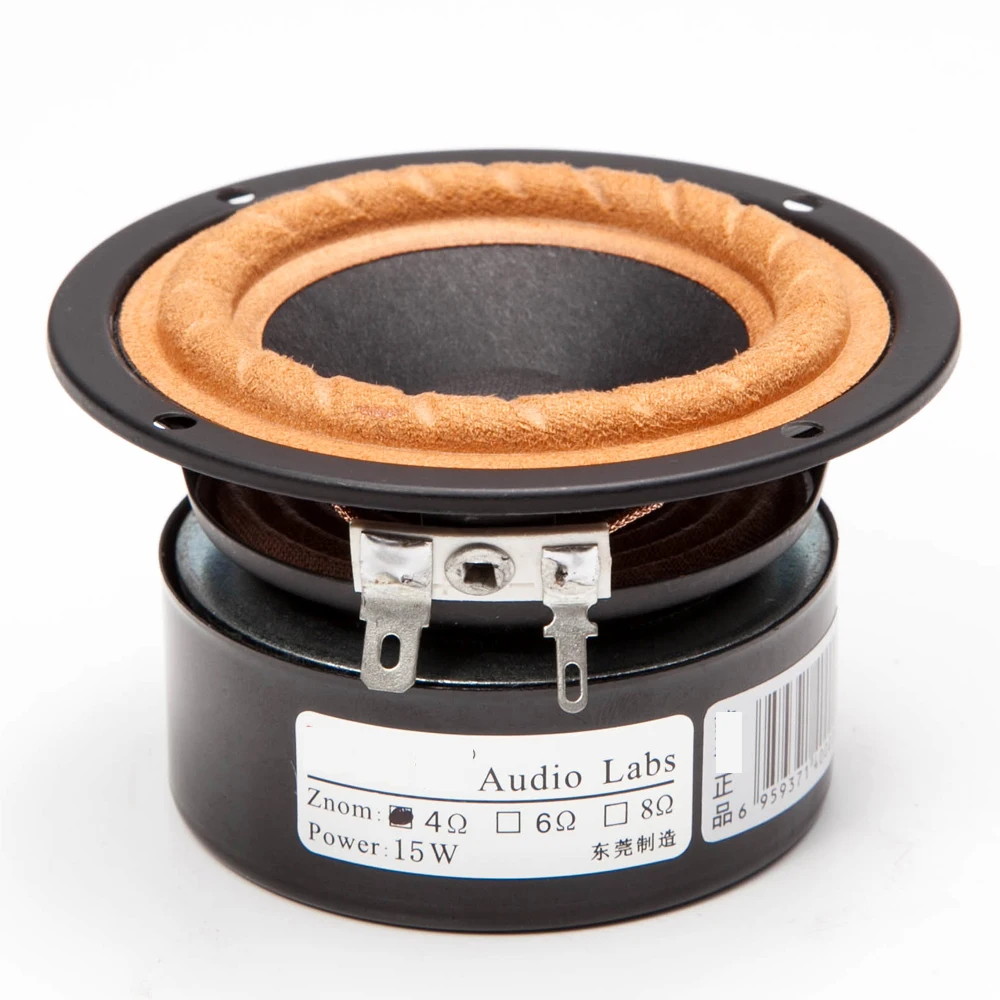 Sounderlink Audio Labs 3" Full Range frequency HiFi Speakers 4 8 Ohm tweeter driver unit Medium bass set DIY