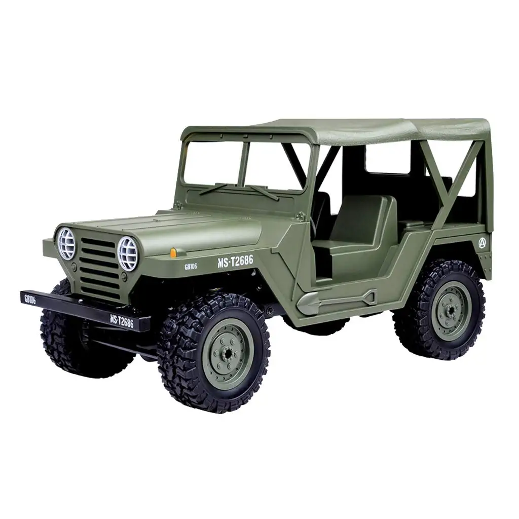 1:14 масштаб модель грузовика армии США M151 Jeep внедорожных gps-трекер развивающие игрушки подарок на день рождения для Для детей - Цвет: Army Green