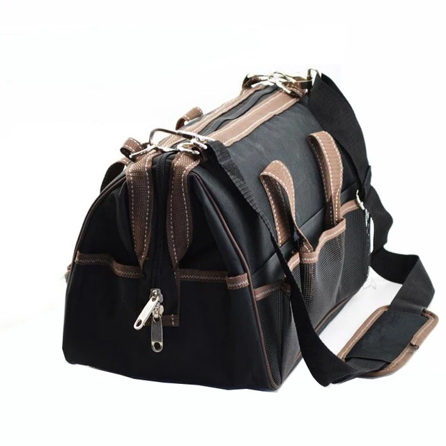 17 39x21x28cm Multifunctional Electrical Bag Tools Case Oxford 17 39x21x28cm Multifunctional Electrical Bag Tools Case Oxford Electrician Canvas Tool Toolkit