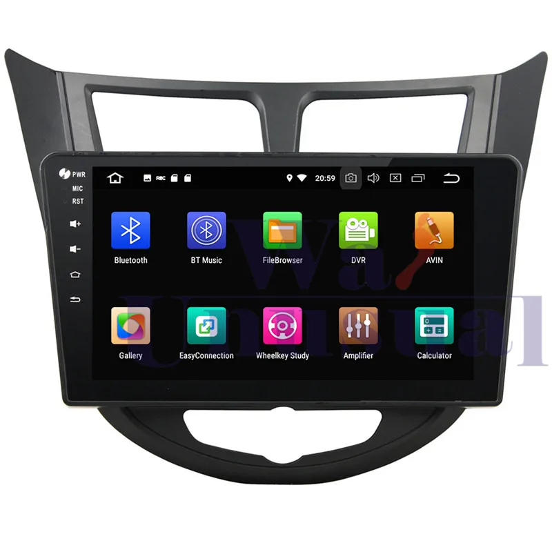 2 din   For Hyundai Solaris 2011-2012