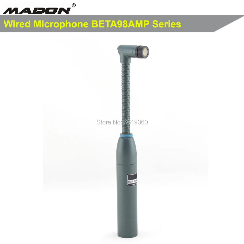 

Free Shipping ,BETA98AMP High Quality Wired drum condensor Microphone,microfone,microfono,Mikrofon,Microphone