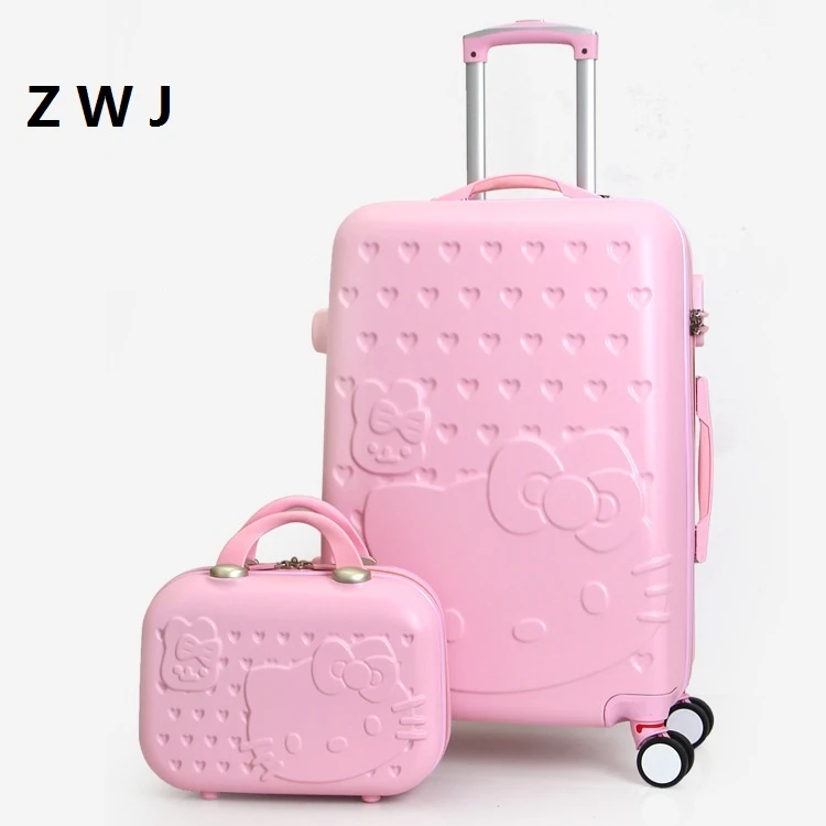 hello kitty luggage set