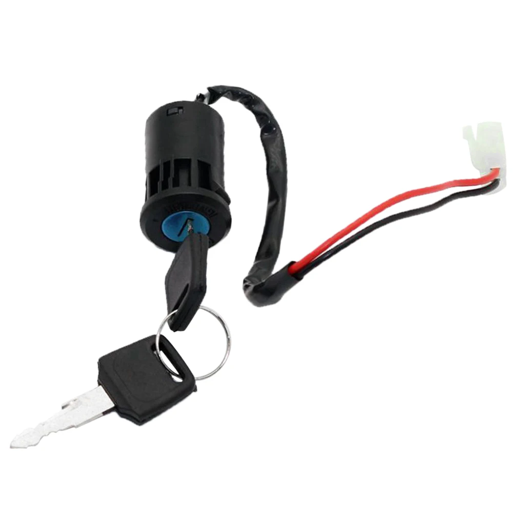 2 Wire Ignition Switch Key For POCKET DIRT BIKE ATV SCOOTER U KS51 High Quality Aftermarket Ignition Key Switch