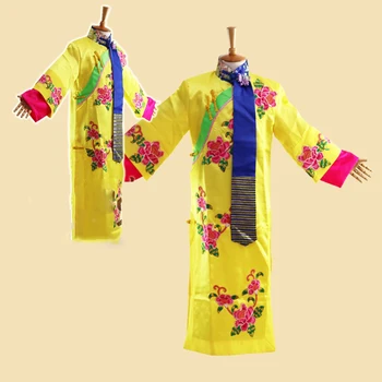 2 Colors Qing Er GeGe Qing Dynasty Princess Applique Embroidery Costume Ancient Chinese Princess Exhibition Girls' Costume маска от ветра и пыли qing long lin 08