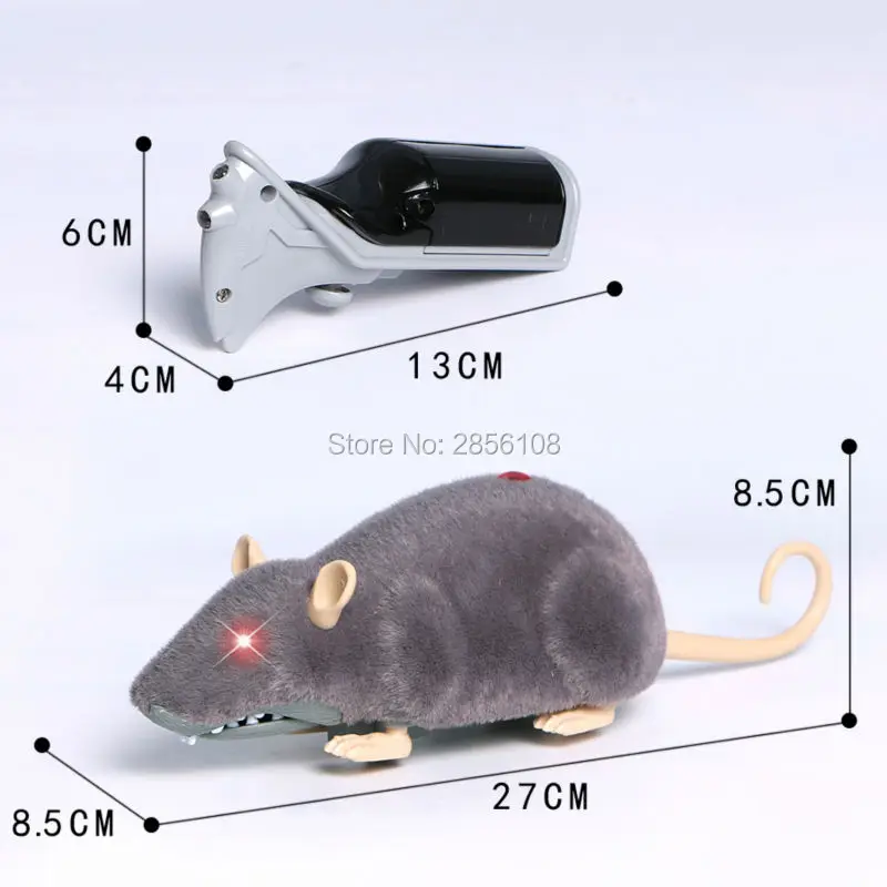 Cat Toy Infrared Remote Control Mouse 2CH Remote Control Simulation Plush MouseElectronic RC Rat Mice Toy Pet Cat Toy Mouse Cat Toy Infrared Remote Control Mouse 2CH Remote Control Simulation Plush MouseElectronic RC Rat Mice Toy Pet Cat Toy Mouse