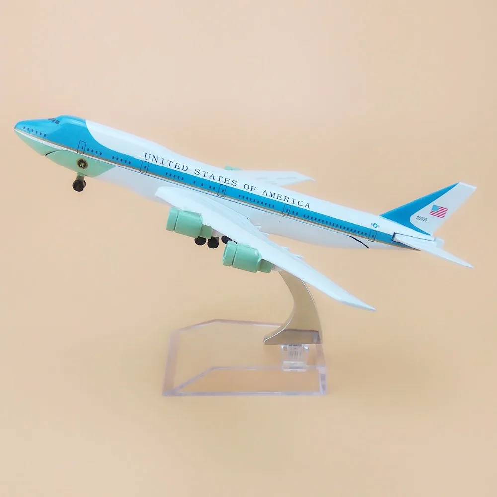 ВВС Соединенных Штатов Америки B747 Boeing 747-200 авиакомпании модель самолета сплав