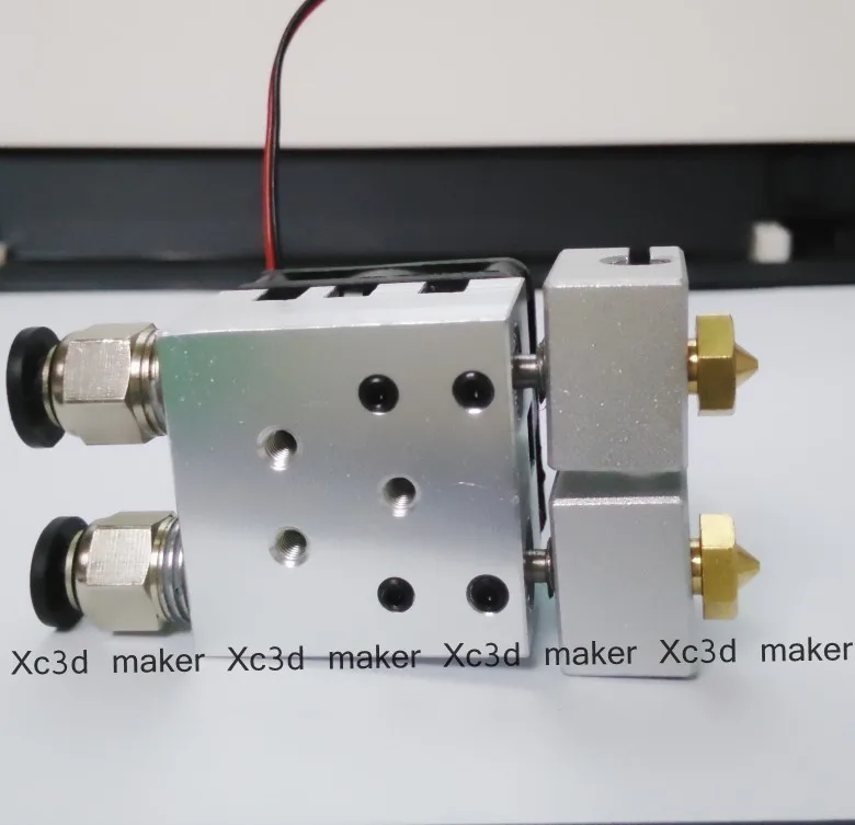 3d printer double extruder mk8 e3d v6 0.2mm/0.3mm/...