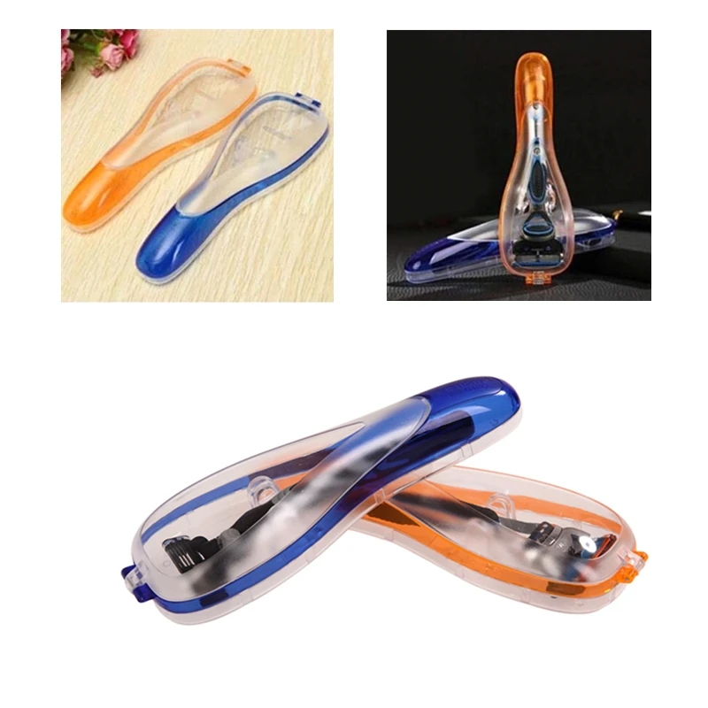 

Portable Shaver Storage Box Multifunctional Travel Durable Mens Razor Blades Holder Box Shaver Holder Box Men Shaving Case