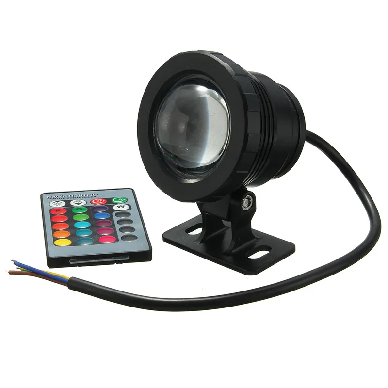 AC85 265V/DC12V Waterproof Underwater Lamp IP68 RGB LED Underwater