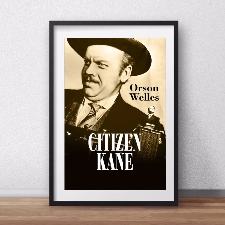 Citizen Kane кино винтажные плакаты холст настенная живопись шелковая печать для