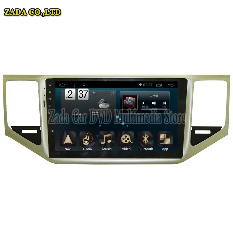 NaviTopia 10 1 inch ГБ/2 ГБ 4 ядра/Octa core Android 7 автомобилей Радио gps для VW Sportsvan 2016 поддержка