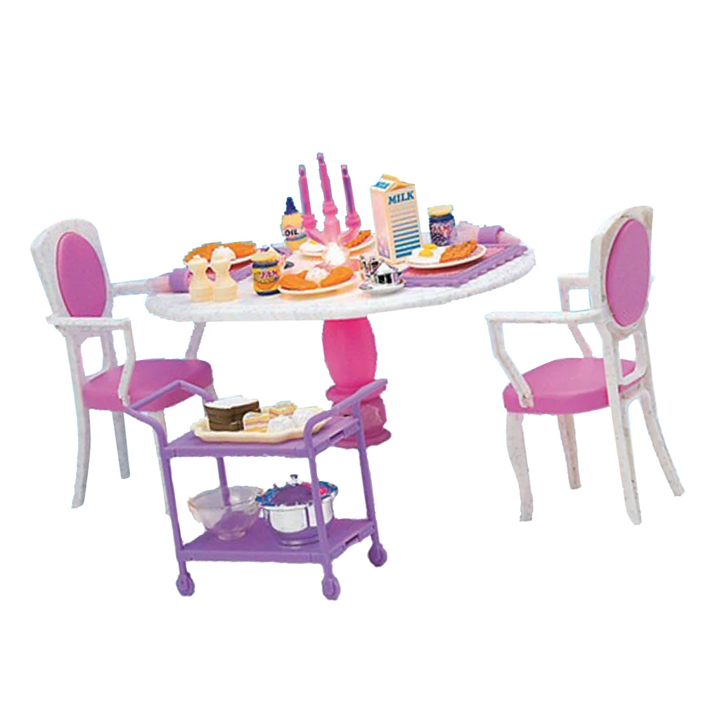 1/6 Table Chair Tableware Foods Set Living Room Kit for Hot Toys Figures Dollhouse Furniture Decoration Kids Playset Pretend Toy 1/6 Table Chair Tableware Foods Set Living Room Kit for Hot Toys Figures Dollhouse Furniture Decoration Kids Playset Pretend Toy