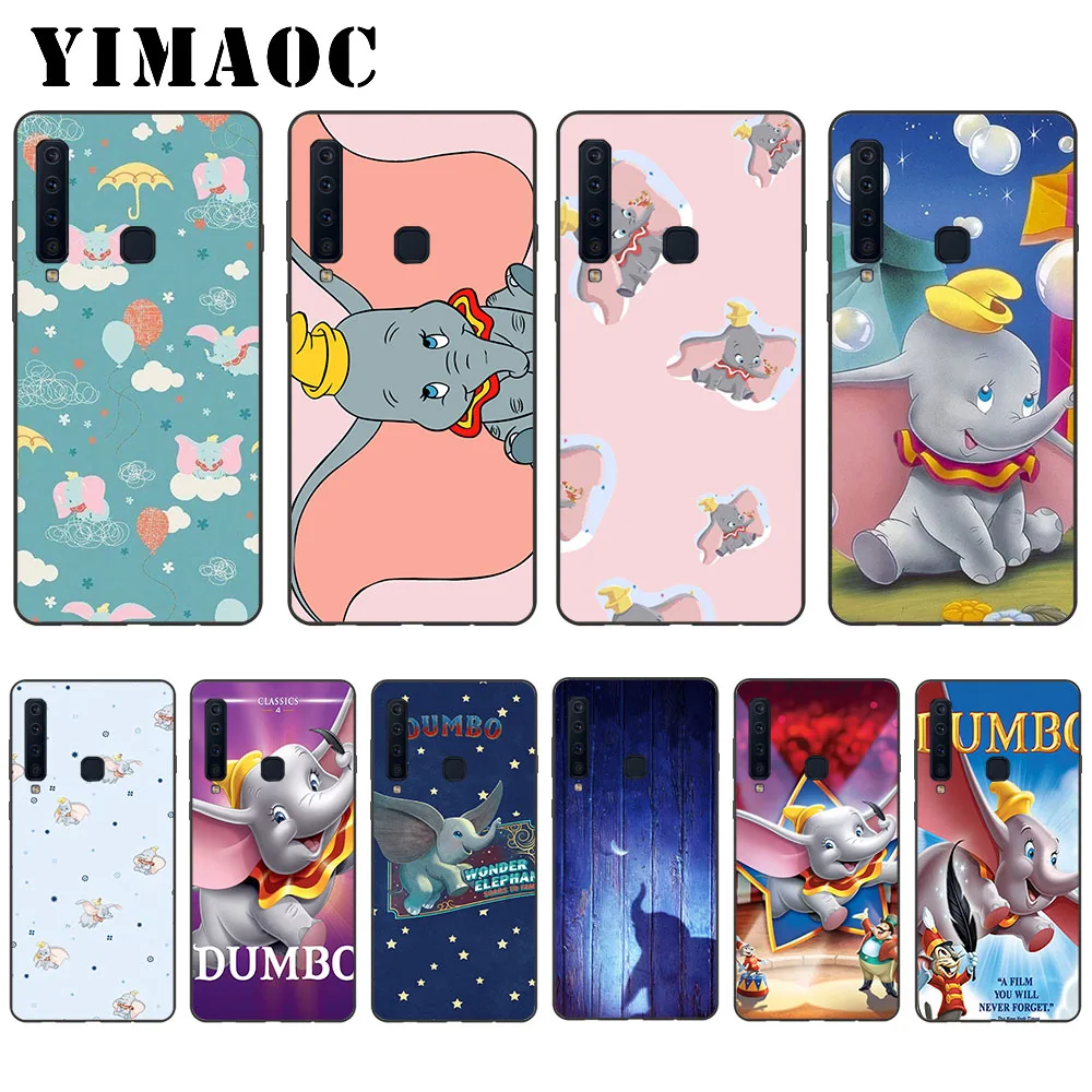 

YIMAOC dumbo Soft Case for Samsung Galaxy A3 A5 A6 A7 A8 A9 Plus Note 8 9 A10 A30 A40 A50 A70