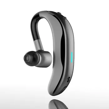 

Handsfree Wireless Earburd Bluetooth Earphone Earpiece Noise Control Business Painless Wear Headset with Mic for Driver Sport