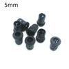 50 100 500 Pcs/Lot Lamp Socket Diode Holder Plastic Black Clip Bezel Mount Useful 3mm 5mm 8mm 10mm LED ► Photo 3/5