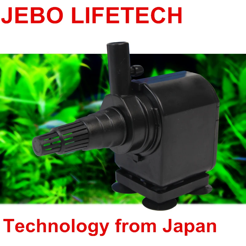 JEBO LIFETECH 3 in 1 Submersible Water Pump For Aquarium Fish Tank 18w Pump Water Change Pump