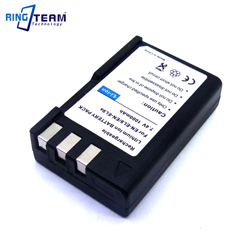 En-El9 En-El9A En-El9E Battery Pack Per Nikon Dslr Telecamere D40 D40X D60 D3000 D5000