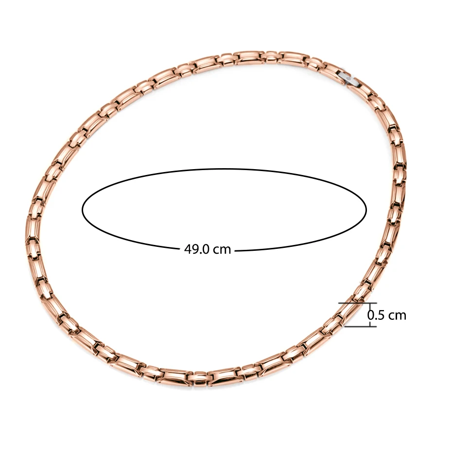 Bio Energy Magnetic Necklace size