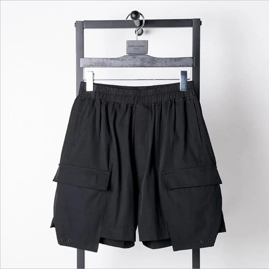 Для мужчин одежда GD стилист моды хип-хоп двойной карман Мульти сумка свободные комфорт шорты костюмы