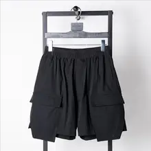 Для мужчин одежда GD стилист моды хип-хоп двойной карман Мульти сумка свободные комфорт шорты костюмы