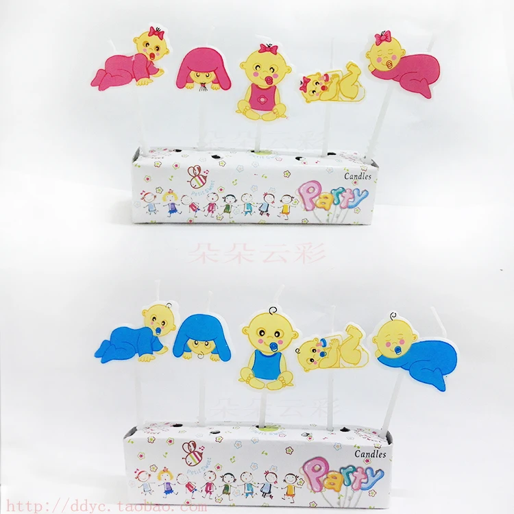 

Birthday Candles Pacifiers Baby Girls Baby Boys Letters Cake Cups Celebration Birthday 100 Day 1 Full Moon