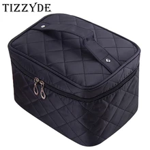 Cosmetic box 2017 female Quilted professional cosmetic bag women’s large capacity storage handbag travel toiletry makeup bag ML1