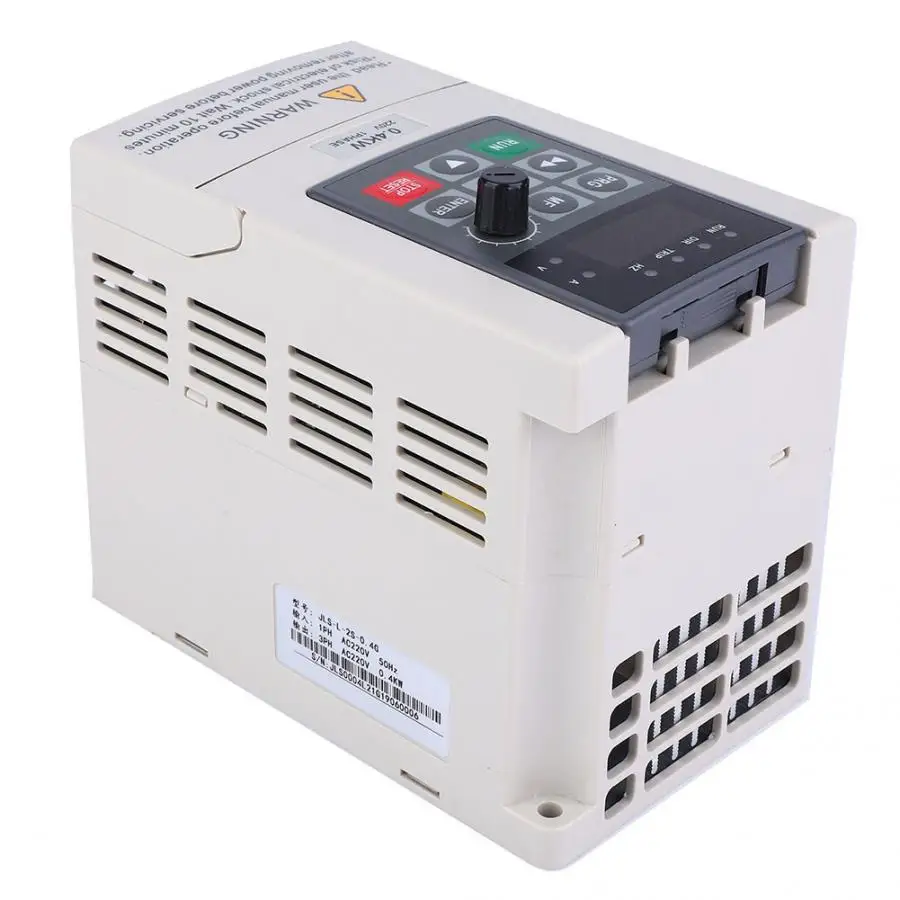 0.4KW Single Phase to 3 Phase 220V Variable Frequency Drive Motor Frequency Converter Inverter