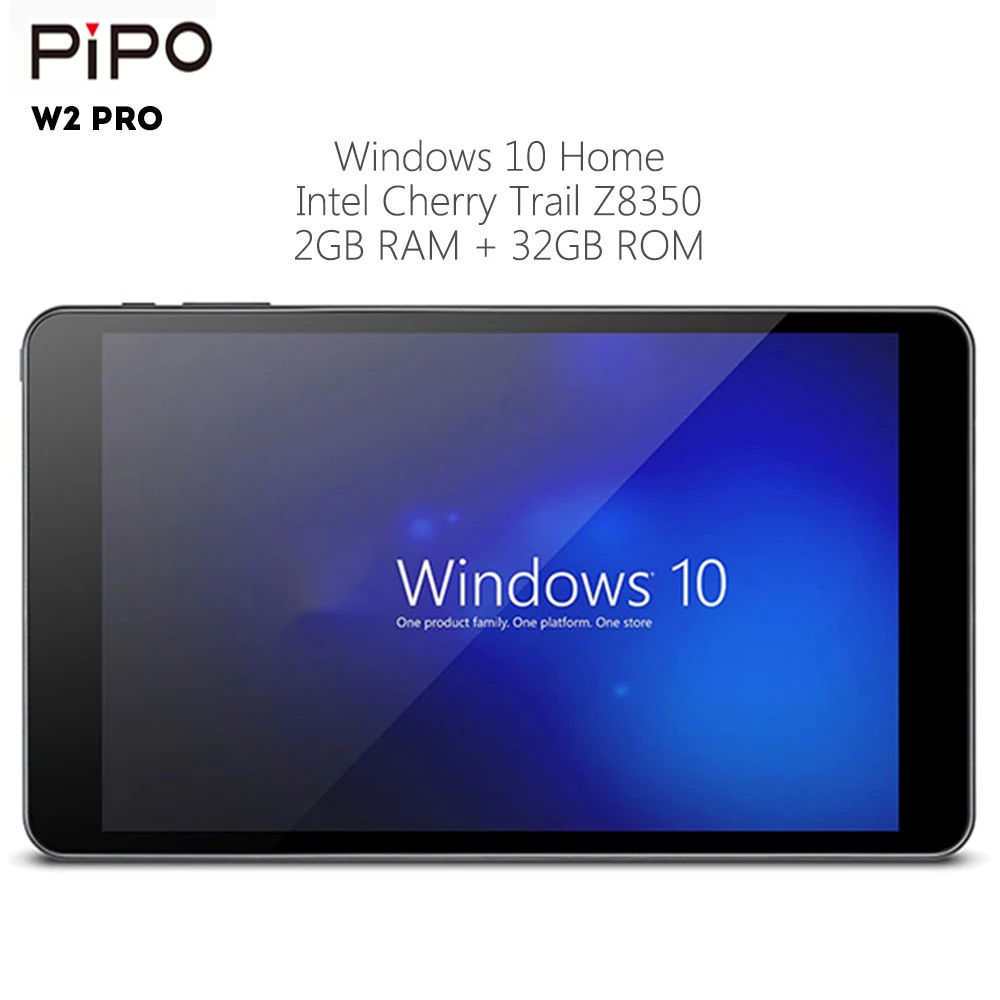

Original Pipo W2 PRO Mini PC 8'' Windows 10 Intel Cherry Trail Z8350 Quad-Core 1.44GHz 2GB 32GB Tablet