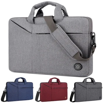 

Brinch 13 13.3 14 15 15.6 Inch Thin Lightweight Laptop Notebook Tablet Bags Case sleeve Messenger Shoulder for men women Durable