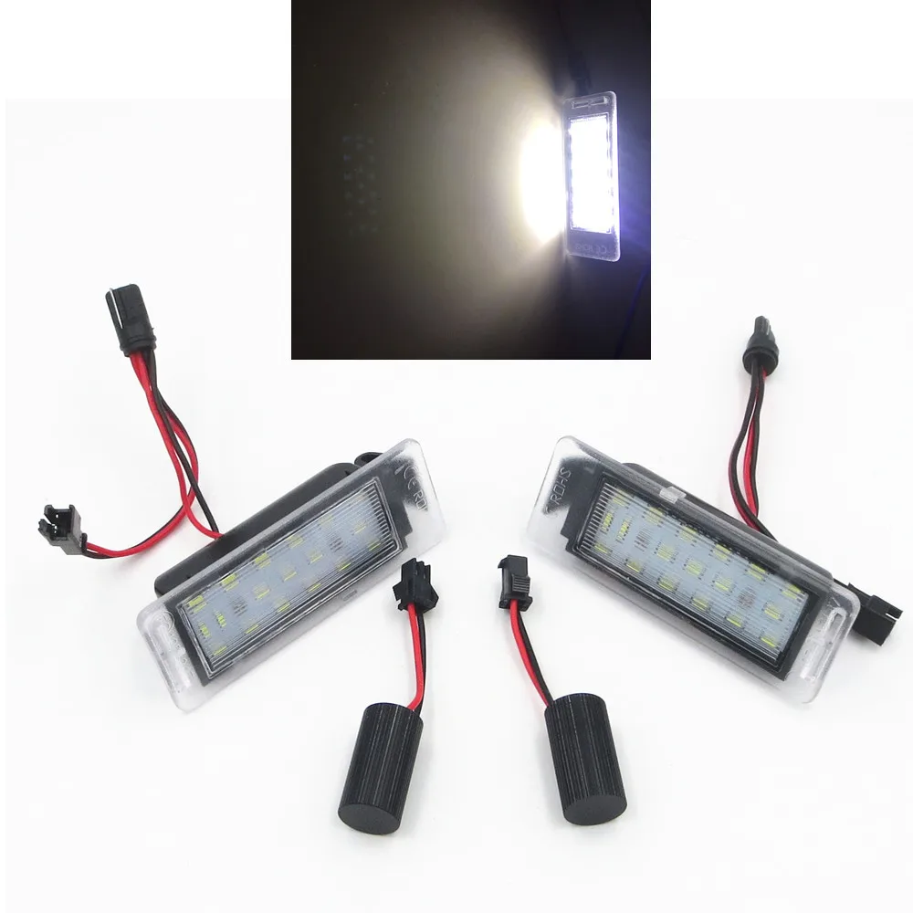 

XYIVYG 1Pair LED number License Plate Light Lamp For Opel Insignia sports Tourer For Cherolet Chevy Cruze 2010-2014 Sonic 2012