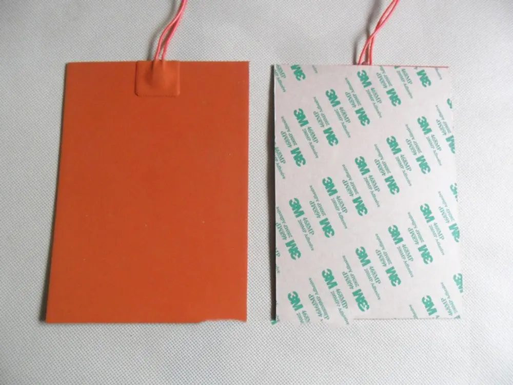 

100x100mm 120W 220V Silicone Heater mat Heating Element heating plate Electric heating pad For Foot welding preheat heating