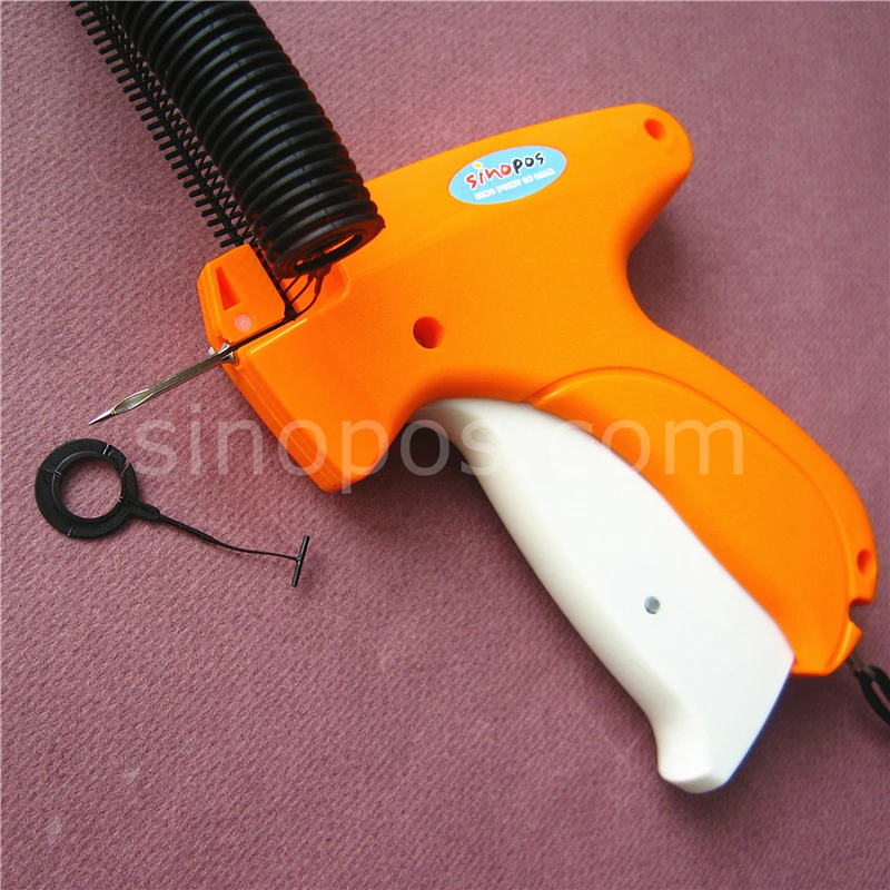 [Стандарт] черная крепежная застежка с J образным крючком крючок для бирки бирка