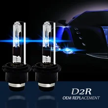 2 шт D2R HID лампы для всех автомобилей 4300K 5000K 6000K 8000K 10000K 12000K фары