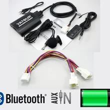 Автомобильный bluetooth-адаптер Yatour BTA для Lexus Toyota Scion 2003-2013 с y-кабелем, смартфон, Hands Free A2DP, музыка+ пульт дистанционного управления