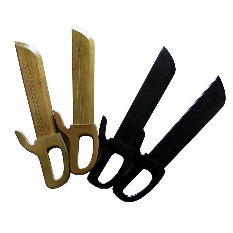 

high quality wood double butterfly knife wing chun performance knife sword martial arts equipment
