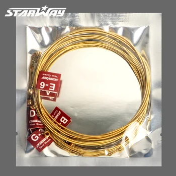 

STARWAY Genuine Starway s213 Classical Acoustic Guitar Strings Set Phosphor Bronze Wound Strings For Concer Guitar Accessories