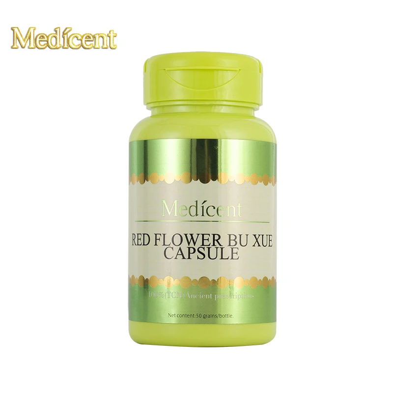 

Medicent Red Flower Bu Xue Capsule, Reducing the incidence of stroke, suitable for hyperlipidemia or diabetes mellitus, 50pcs