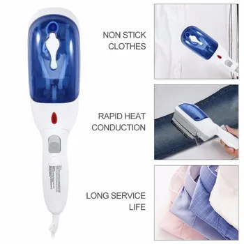 

Portable Household Clothes Steamer Garment Clothes Steamer Laundry Appliances Steam Iron for Traval Handheld Iron Steam Brush CE