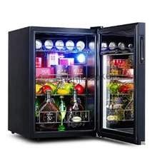 Холодильник для холодного хранения, холодильник для вина с прозрачной стеклянной дверью, морозильные камеры для чайных напитков-5to10 градусов, шкаф для образцов еды