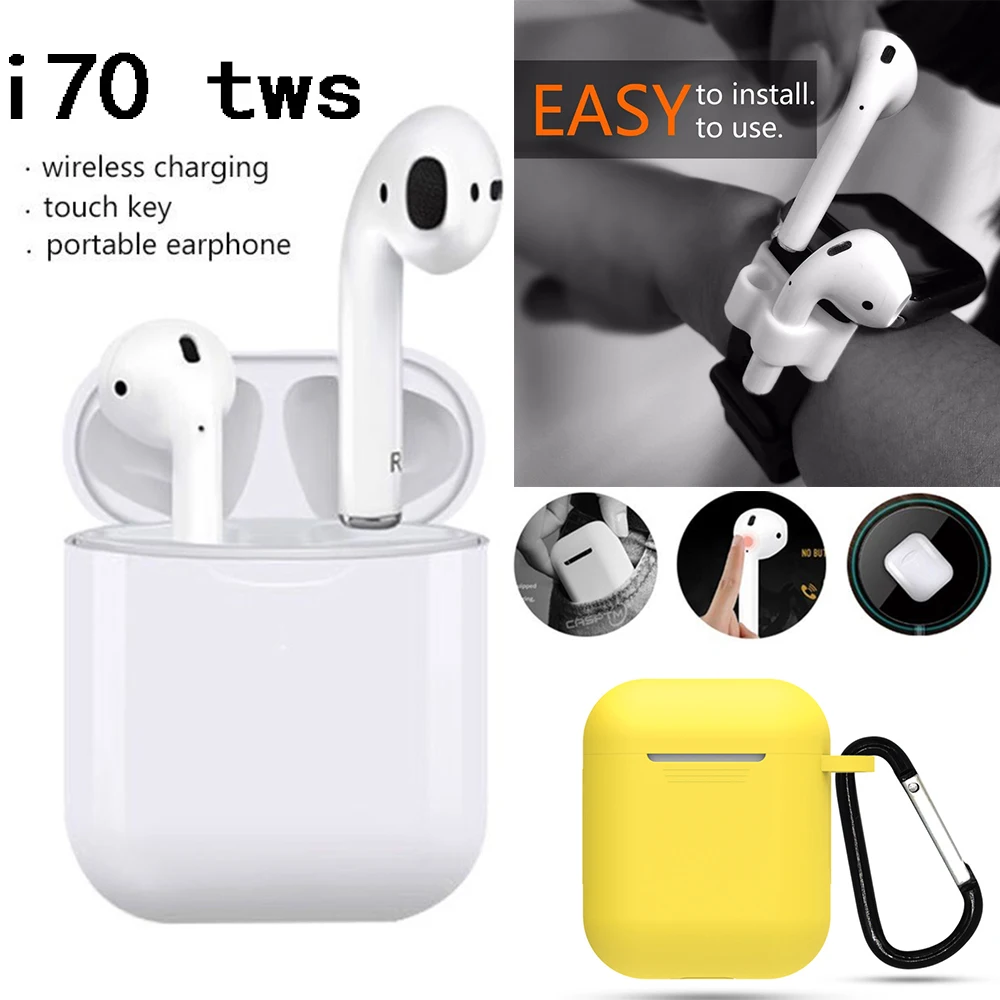 

Original 2019 I70 Tws I70tws I 70 Twsi70 Wireless Bluetooth Earphones PK I7S I10 I12 I20 I30 I40 I60 10 12 13 20 30 40 60 TWS