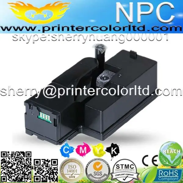 Best Offers 4PCS Replace 106R01634,1631,1632,1633 Toner Cartridge For Xerox Phaser 6000 6010 WorkCentre 6015 Color laser printer Refilled